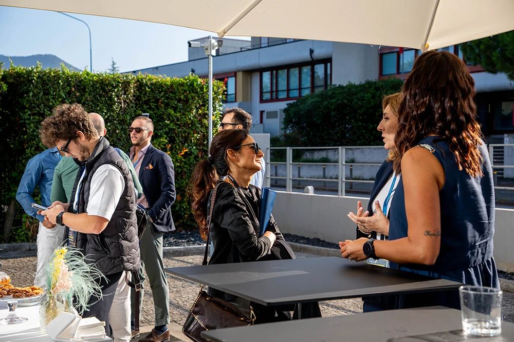 Evento Ready to ESG: aperitivo all'esterno - Polo Innovativo