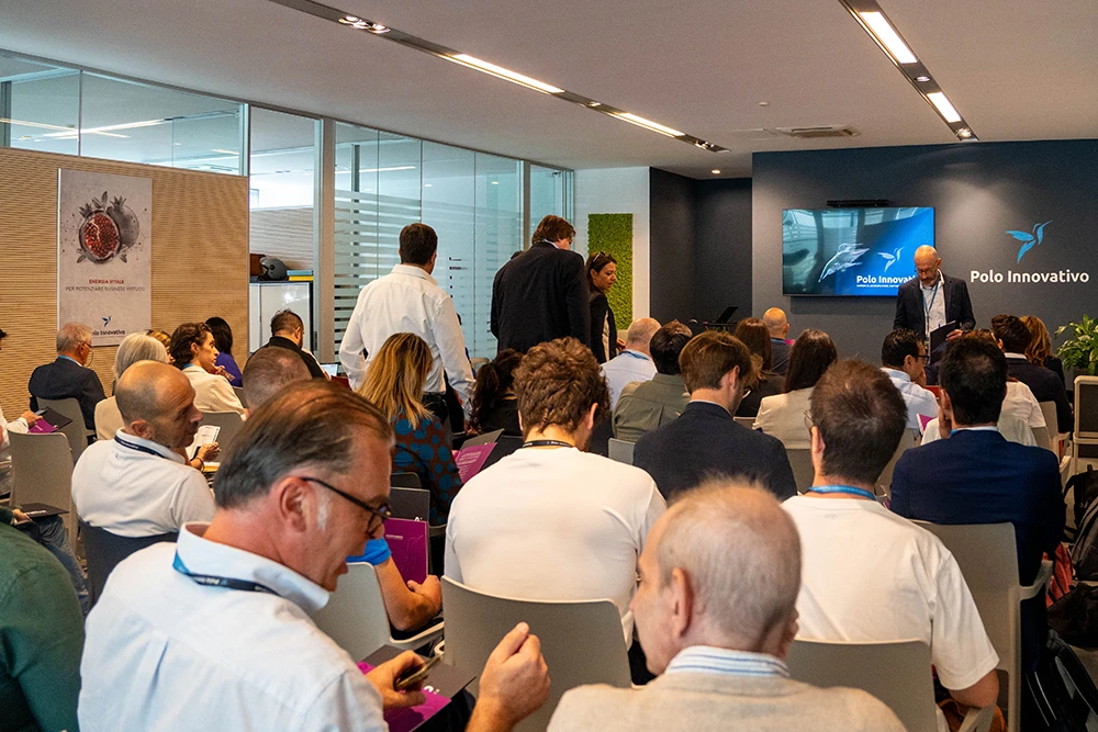 Evento Ready to ESG: sala piena - Polo Innovativo